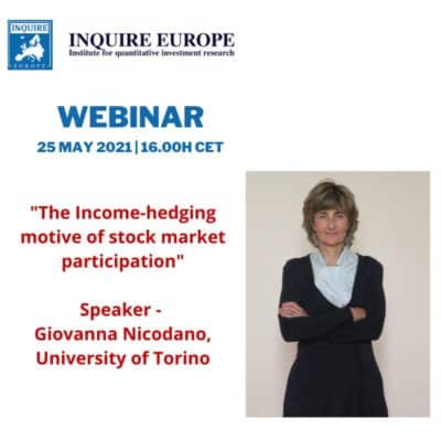 Giovanna Nicodano's webinar for Inquire Europe